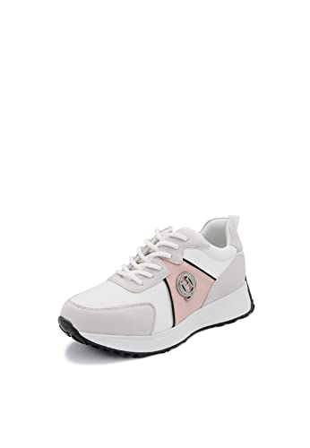 QUEEN HELENA Turnschuhe mit Plateau Sneaker Damen X28 54 Weiß, 38 EU QUEEN HELENA Turnschuhe mit Plateau Sneaker Damen X28 54 Weiß, 38 EU von QUEEN HELENA