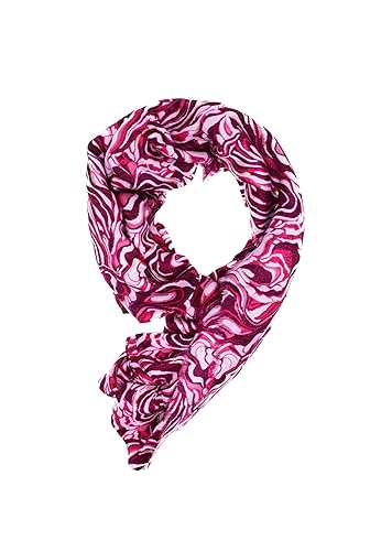 QUEEN HELENA Warmer Winterschal für Damen SC22-6 fuchsia, Einheitsgröße von QUEEN HELENA