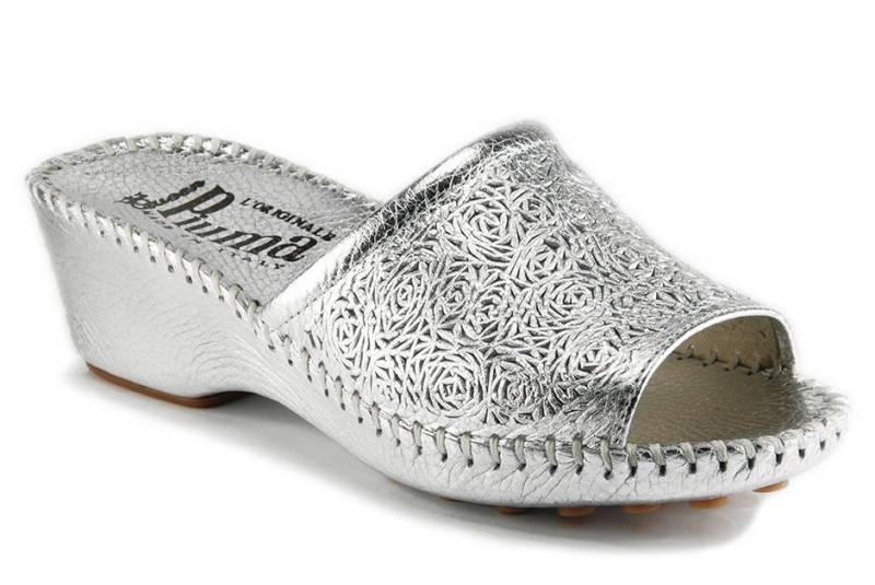 Damen Echtes Leder Handgefertigte Hausschuhe von QUEENPIUMA