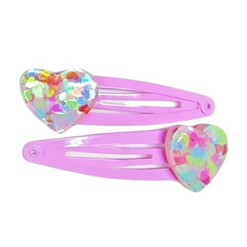 QUEENYARD Mädchen-Haarspange, Wassermelonen-Haarspange, Schmetterling-Kopfschmuck, Haarspangen, Schneckenform, süße 2000er-Jahre-Mädchen-Haarnadeln von QUEENYARD