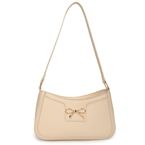 QUEENYARD Schultertasche, elegante Schleife, PU-Leder, modische Achseltasche für Damen und Mädchen, Reisen, Einkaufen, Arbeit, Unterarm-Geldbörse QUEENYARD Schultertasche, elegante Schleife, PU-Leder, modische Achseltasche für Damen und Mädchen, Reisen, Einkaufen, Arbeit, Unterarm-Geldbörse von QUEENYARD