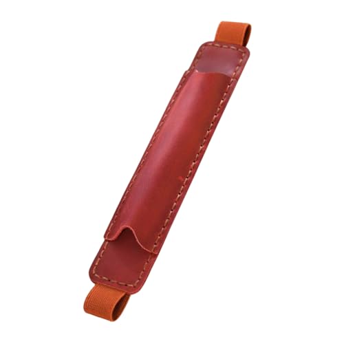 QUEENYARD Verstellbares Gummiband, Stifthalter, Leder, auslaufsicher, Leder-Federmäppchen für Hardcover, Tagebuch, Notizbuch QUEENYARD Verstellbares Gummiband, Stifthalter, Leder, auslaufsicher, Leder-Federmäppchen für Hardcover, Tagebuch, Notizbuch von QUEENYARD