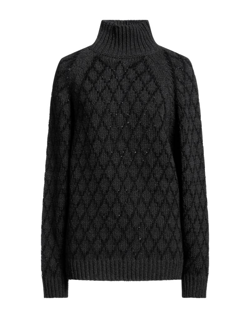 QUIRA Rollkragenpullover Damen Braungrau von QUIRA