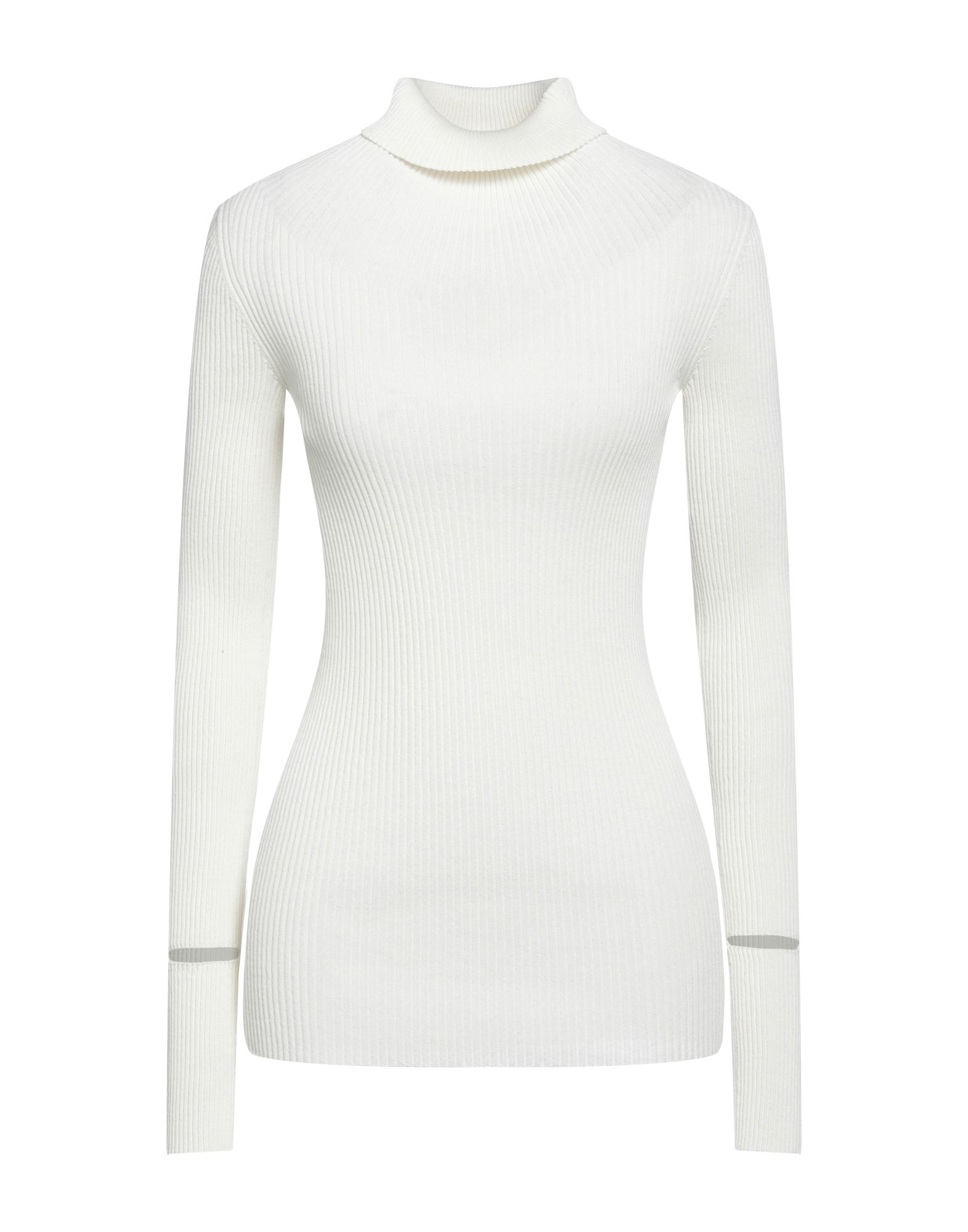 QUIRA Rollkragenpullover Damen Off white von QUIRA