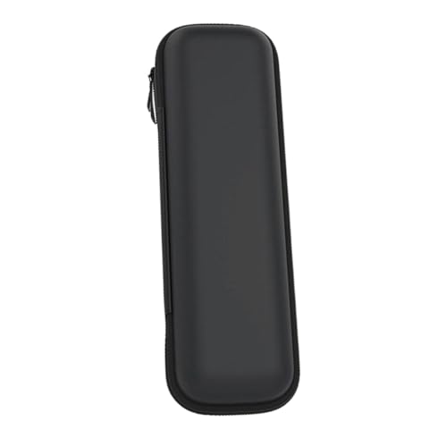 QUMIIRITY Federmäppchen Klein Schwarz Stiftehalter Aus Wasserdichtem Kunstleder Stiftehülle Mit Reißverschluss Praktische Stifteaufbewahrung Kompatibel Mit Apple Pencil Zubehör von QUMIIRITY