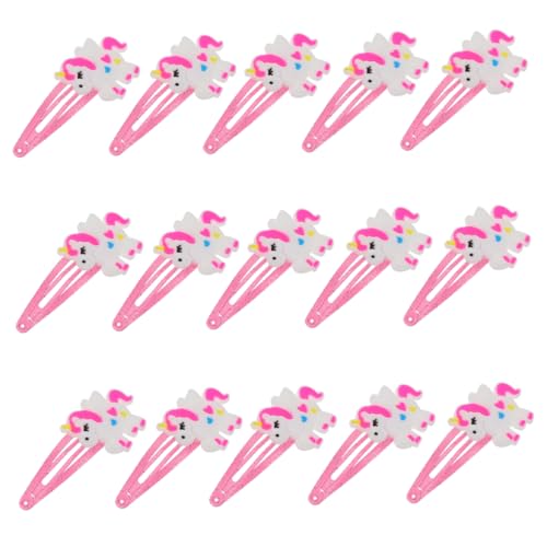 QUMIIRITY 20stücke Mädchen Haarspangen Einhorn Haarspangen Haar Zubehör Kleinkinder Junge Mädchen Kopf Schmuck von QUMIIRITY