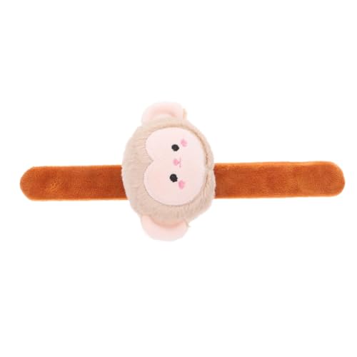 QUMIIRITY Plüsch-slap-armband Affe Huggers Slap-armbänder Geburtstagsparty-gastgeschenke Junge Mädchen-serviettenringe Party-accessoires Tierspielzeug Stoff-affen Halloween-dekoration von QUMIIRITY