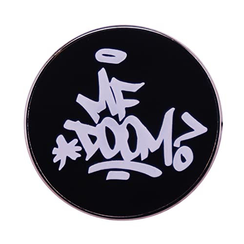 Hip Hop Musik Brosche Pin Metall Abzeichen Punk Emaille Brosche Pin Mode Emaille Pins Schmuck Geschenke für Kleidung Rucksack Hut Dekoration Zubehör für Männer Frauen Geschenke, Metall, Kein von QUREZA