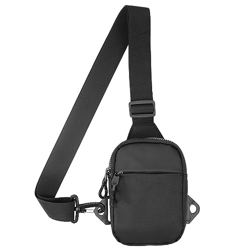 QUTHZZHY Sling Chest Crossbody Bag, Wasserdicht Schultertasche, Crossbody Bag Backpack für Männer und Frauen, die Outdoor-Sportarten wandern von QUTHZZHY