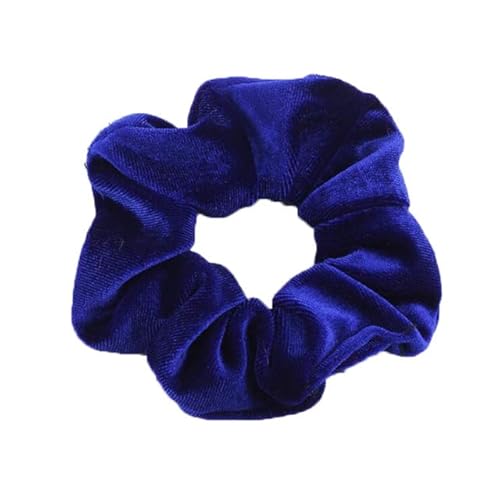 QUVLOTIAZJ 34 Farben Korea Velvet Scrunchies Elastische Haarbänder Einfarbige Kopfbedeckungen Frauen Mädchen Plissee Scrunchie Pferdeschwanz Haarschmuck von QUVLOTIAZJ