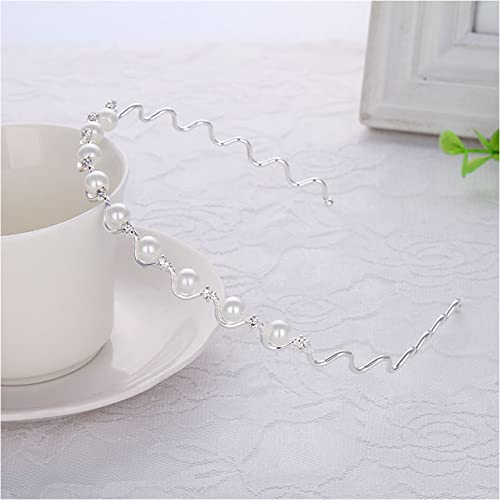 QUVLOTIAZJ Hoop Hair Band Wave Shaped Hairband Face Washing Headdress Unisex Hair Hoop Non Slip Black Metal Spiral Headband Men Women QUVLOTIAZJ Hoop Hair Band Wave Shaped Hairband Face Washing Headdress Unisex Hair Hoop Non Slip Black Metal Spiral Headband Men Women von QUVLOTIAZJ