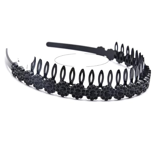 QUVLOTIAZJ Hoop Hair Band Wave Shaped Hairband Face Washing Headdress Unisex Hair Hoop Non Slip Black Metal Spiral Headband Men Women QUVLOTIAZJ Hoop Hair Band Wave Shaped Hairband Face Washing Headdress Unisex Hair Hoop Non Slip Black Metal Spiral Headband Men Women von QUVLOTIAZJ