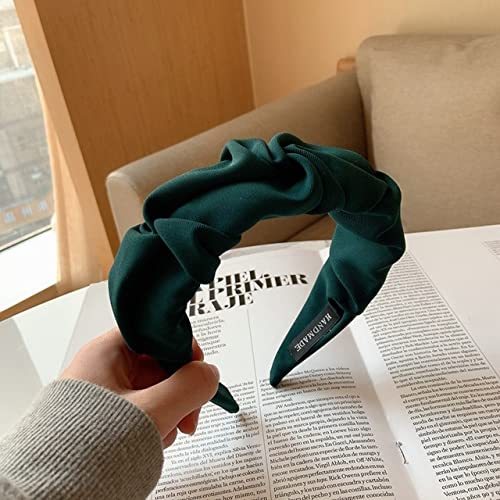 QUVLOTIAZJ Korean Fashion Stirnbänder Frauen Kopfschmuck Haarband Hoop Designer Haarband Mädchen Haarschleife Zubehör Kopfbedeckung Scrunchie Tiara von QUVLOTIAZJ