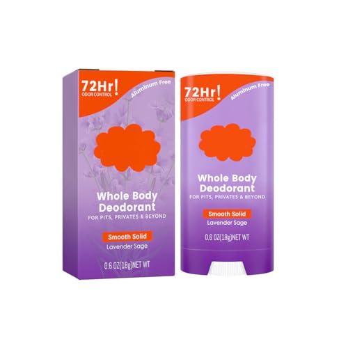 QUXVUIS Frauen Körper Geruch Entferner Tragbare langanhaltende Wirkung Achsel Brust Bauch Deodorant Damen Reisen Deodorant von QUXVUIS