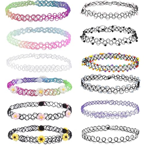 QUXVUIS Hautfreundliches Regenbogenhalsband. Leichtes und einfach zu tragendes Modeaccessoire. Eigenschaften: Die Halskette ist weich und liegt eng an der Haut an von QUXVUIS