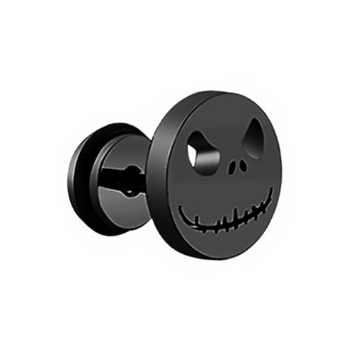 QUXVUIS Ohrstecker Punk Style Classic Piercing Ohrring Runde Edelstahl Frau Modeschmuck Geschenke Dressing Decor Supply, Schwarz, 10 x 10 mm QUXVUIS Ohrstecker Punk Style Classic Piercing Ohrring Runde Edelstahl Frau Modeschmuck Geschenke Dressing Decor Supply, Schwarz, 10 x 10 mm von QUXVUIS