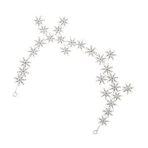 Kopfbedeckung mit Strasssteinen for Damen, Haarspange, Stirnband, 1 Stück, Kopfbedeckung for die Hochzeit, Braut, Kristall-Kopfschmuck von QWFVHJ