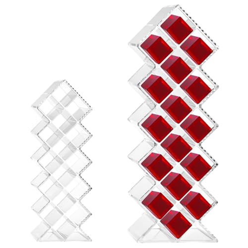 QWORK® Lippenstift Organizer Box, 16 Plätze Lipgloss Behälter, Lipstick Halter von QWORK