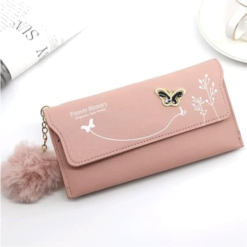 QWPYDXN Neu Große Kapazität Geldbörse Damen Vintage Design Leder Kompakte Größe Retro Mini Tragbare Mode Niedliche Geldbörsen Geschenk Portemonnaie von QWPYDXN