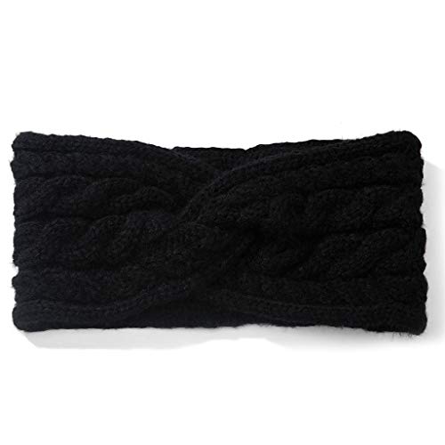 Handgemachte Fashion-Frische Friseur-Haarreif Stricksport halten Sie Tennis Outfit Herren (Black, One Size) von QWUVEDS