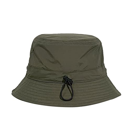 QWUVEDS Schlapphut Herren 62 Herren und Frauen SommerFreizeit Outdoor-Bergsteigen Dschungel Sonnenschutz Brim Fishermans Hut Sonnenmütze Sonnenhut Männer von QWUVEDS