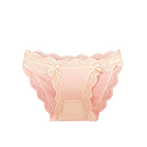 QWUVEDS Unterwäsche sexy Unterhose Spitze Frauen sinnliche Spitzenunterhose Netz-Panty Hipster mit Spitze von QWUVEDS