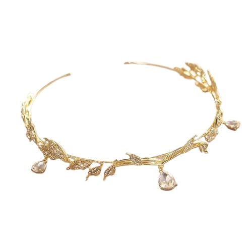 Kopfschmuck Elfen Modische Elfenkrone for die Augenbrauen, Herz im Ethno-Stil for die Stirn, sanftes und elegantes Haarband, Feen-Stirnband(04 Small size) von QWWQYDY