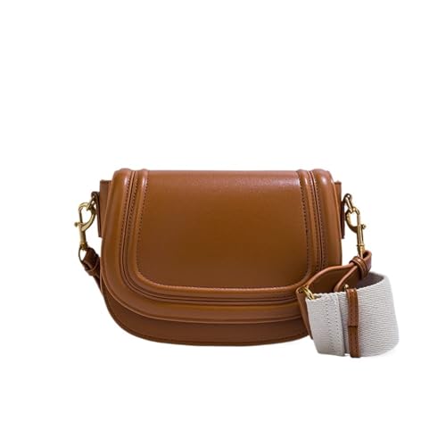 QWWQYDY Umhängetasche Damen Damen Breiter Schultergurt Schulter Diagonal Unterarmtasche Leder Crossbody(Color4) von QWWQYDY