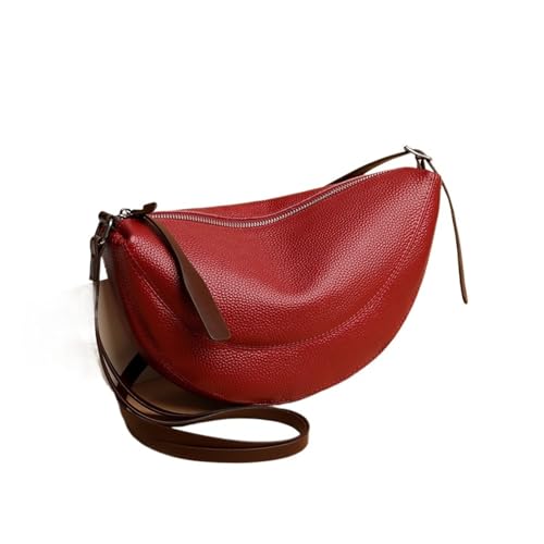 QWWQYDY Umhängetasche Damen Handtaschen Designer Weibliche Schulter = Damen Messenger Bags(Red) von QWWQYDY