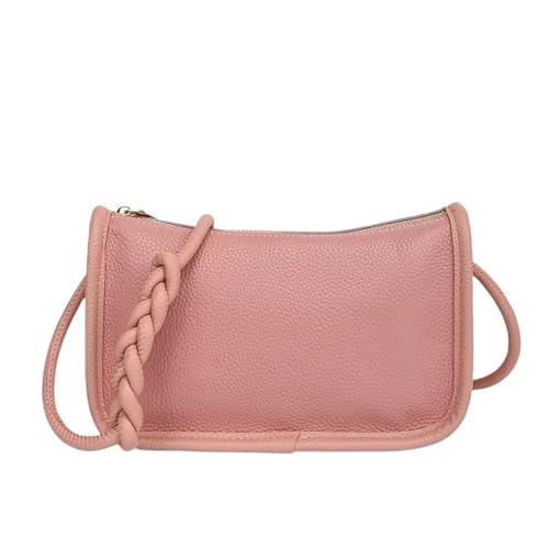 QWWQYDY Umhängetasche Damen Leder Mode Frauen Crossbody Schultertasche Handtasche Geldbörse(Pink) von QWWQYDY