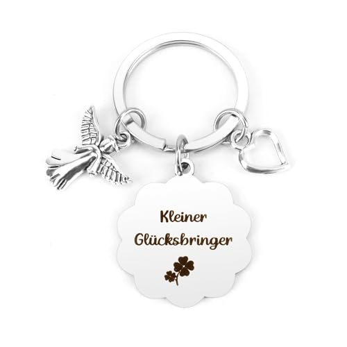 Abschluss Geschenk für Ihn Sie Glücksbringer Schutzengel Engel Schlüsselanhänger Drive Safe Geschenke Männer Frau Kollegen Kollegin Lehrer Schulabschluss Geschenk Abitur Bestandene Prüfung Geschenk von QWZify