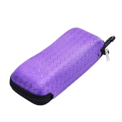 QXPDD Brillenetui, leichtes Sonnenbrillenetui, bruchsicher, Harte Brillen-Schutzhülle, Reise-Brillenbox mit Reißverschluss, Brillenetuis für Männer, Frauen, Kinder,Lila QXPDD Brillenetui, leichtes Sonnenbrillenetui, bruchsicher, Harte Brillen-Schutzhülle, Reise-Brillenbox mit Reißverschluss, Brillenetuis für Männer, Frauen, Kinder,Lila von QXPDD