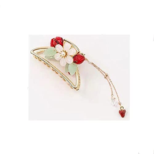 QXSJEDYCH Haarnadel Retro Metall Haarspange Blumen Schmetterling Haarspange Kopfschmuck Schmuck Geschenk Haarschmuck Haar Krabbe Weibliche Haarspange Schmuck(#3) von QXSJEDYCH