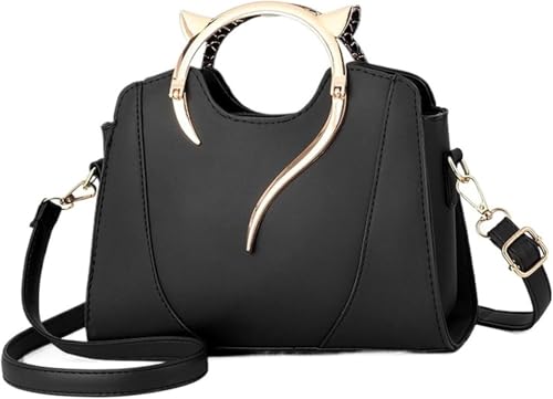 QZLNONTK Modische, Schlichte Damenhandtasche – niedliche einfarbige Damen-Umhängetasche for den täglichen Gebrauch von QZLNONTK