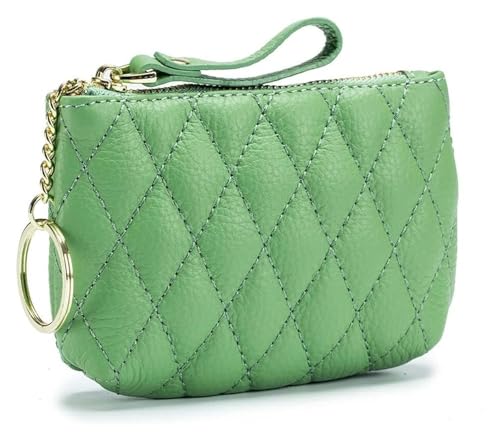 QZLNONTK Modische Damen-Geldbörsen | Kurze Geldbörse mit großem Fassungsvermögen und Reißverschluss | Kreditkartenetui und Geldbörse(Green) von QZLNONTK