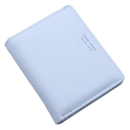 QZLNONTK Modische rosa PU-Leder-Geldbörse for Damen – tragbares Kreditkartenetui und Münzgeldbörse mit großem Fassungsvermögen(Blu) von QZLNONTK