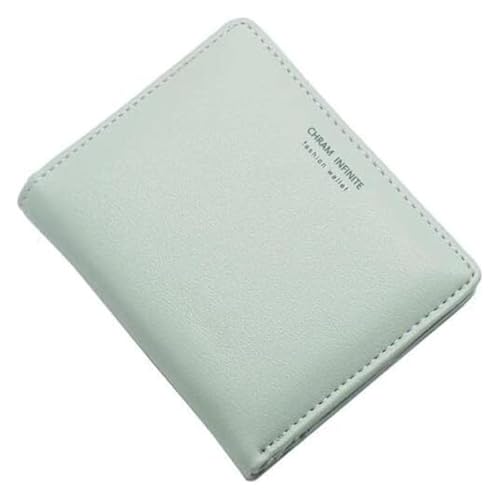 QZLNONTK Modische rosa PU-Leder-Geldbörse for Damen – tragbares Kreditkartenetui und Münzgeldbörse mit großem Fassungsvermögen(Green) von QZLNONTK