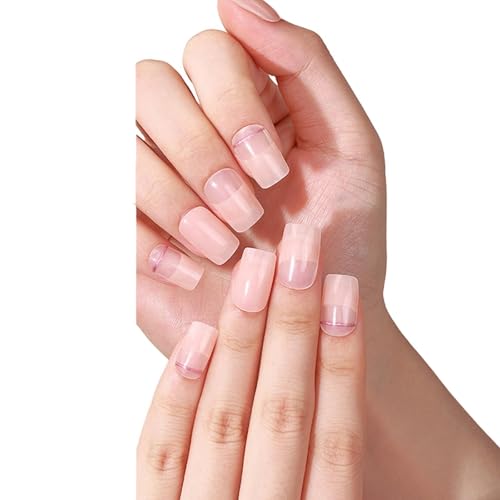 16 Stück Langlebige Halb Ausgehärtete Nagelaufkleber Französischen Stil Halb Ausgehärtete Gel Nagelstreifen Nagellackstreifen Für Frauen von Qaonsciug