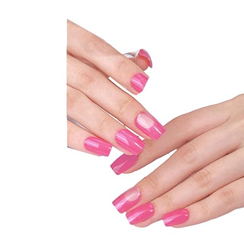 16 Stück Langlebige Halb Ausgehärtete Nagelaufkleber Französischen Stil Halb Ausgehärtete Gel Nagelstreifen Nagellackstreifen Für Frauen von Qaonsciug