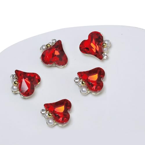 5 Stück Stilvolle 3D Nagelanhänger Zum Selbermachen Kunstdekoration Bringen Sie Ihre Maniküre Auf Die Nächste Stufe Für Frauen Und Mädchen von Qaonsciug