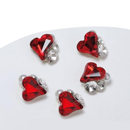 5 Stück Stilvolle 3D Nagelanhänger Zum Selbermachen Kunstdekoration Bringen Sie Ihre Maniküre Auf Die Nächste Stufe Für Frauen Und Mädchen von Qaonsciug