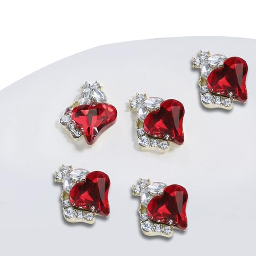 5 Stück Stilvolle 3D Nagelanhänger Zum Selbermachen Kunstdekoration Bringen Sie Ihre Maniküre Auf Die Nächste Stufe Für Frauen Und Mädchen von Qaonsciug