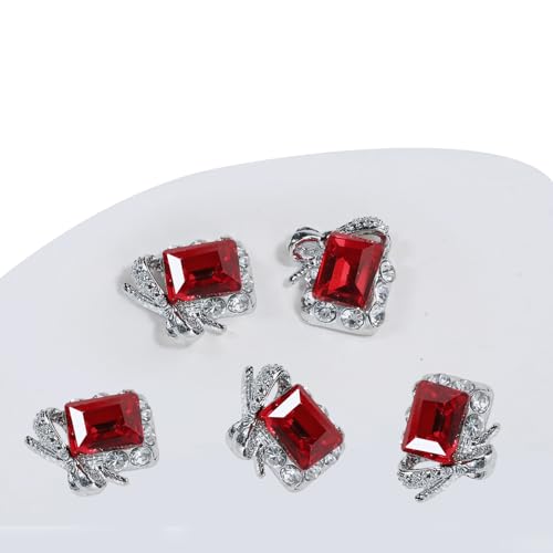 5 Stück Stilvolle 3D Nagelanhänger Zum Selbermachen Kunstdekoration Bringen Sie Ihre Maniküre Auf Die Nächste Stufe Für Frauen Und Mädchen von Qaonsciug