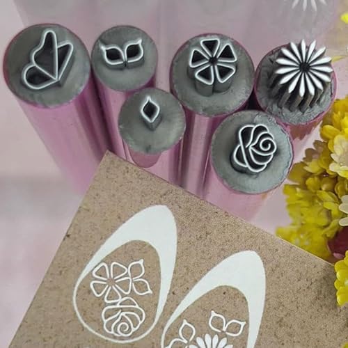 6-teiliges Nagelkunst Stempelstift Nagelkunststift Set Blumenstempelstift Einfach Zu Verwendendes Nagelkunstwerkzeug Für Mädchen Und Frauen von Qaonsciug