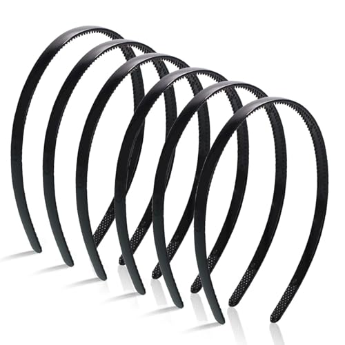 6LOTS Multifunktionales Haarband Waschen Gesichtskopfschmuck Bequeme Haarringe Für Männer Und Mädchen Ligh Tweight Band von Qaonsciug