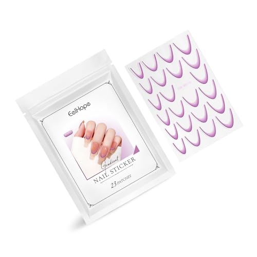 Französische Nagelaufkleber Einfach Anzubringen Und Zu Entfernen Für Stilvolle Frauen Vielseitiges Nagelzubehör Modische Nageldekoration von Qaonsciug