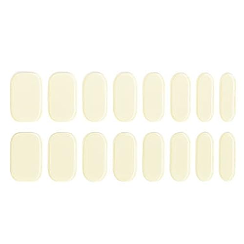 Halbgehärtete Gel Nagelstreifen Langlebige Gel Nagelaufkleber Wasserdichte Nagelfolien Nagellack Aufkleber Für Frauen von Qaonsciug