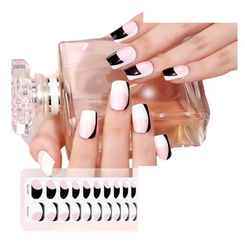 Halbgehärtete Gel Nagelstreifen Modische Nagelaufkleber Für Frauen Und Mädchen Einfach Anzubringen Keine Professionellen Fähigkeiten Erforderlich von Qaonsciug
