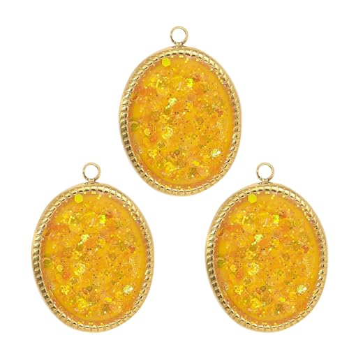 Qaonsciug 3pcs Robuster Stahl Modische Sonnenblumen Anhänger Halskette Für Frauen Mit Emaillierter Tarotkarte Und Sterncharm von Qaonsciug