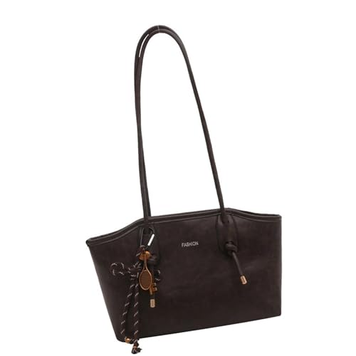 Qaonsciug Frauen Lässige Handtaschen PU Leder Toted Bag Handtasche Satchel Stylish Trendy Große Kapazität Umhängetasche Geräumige Handtasche Geschenke Lederbörsen Satchel Für Frauen von Qaonsciug